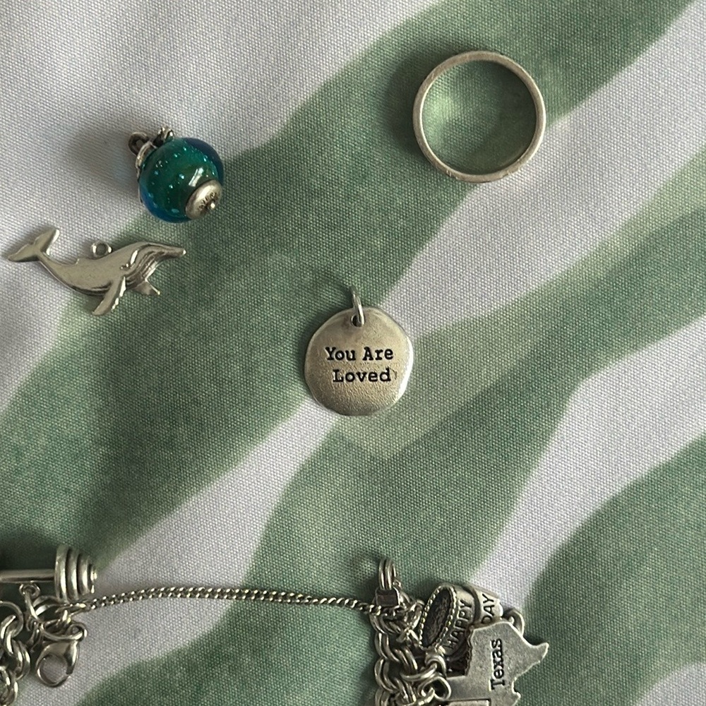 James Avery You Are Loved Charm Uncut Brand New